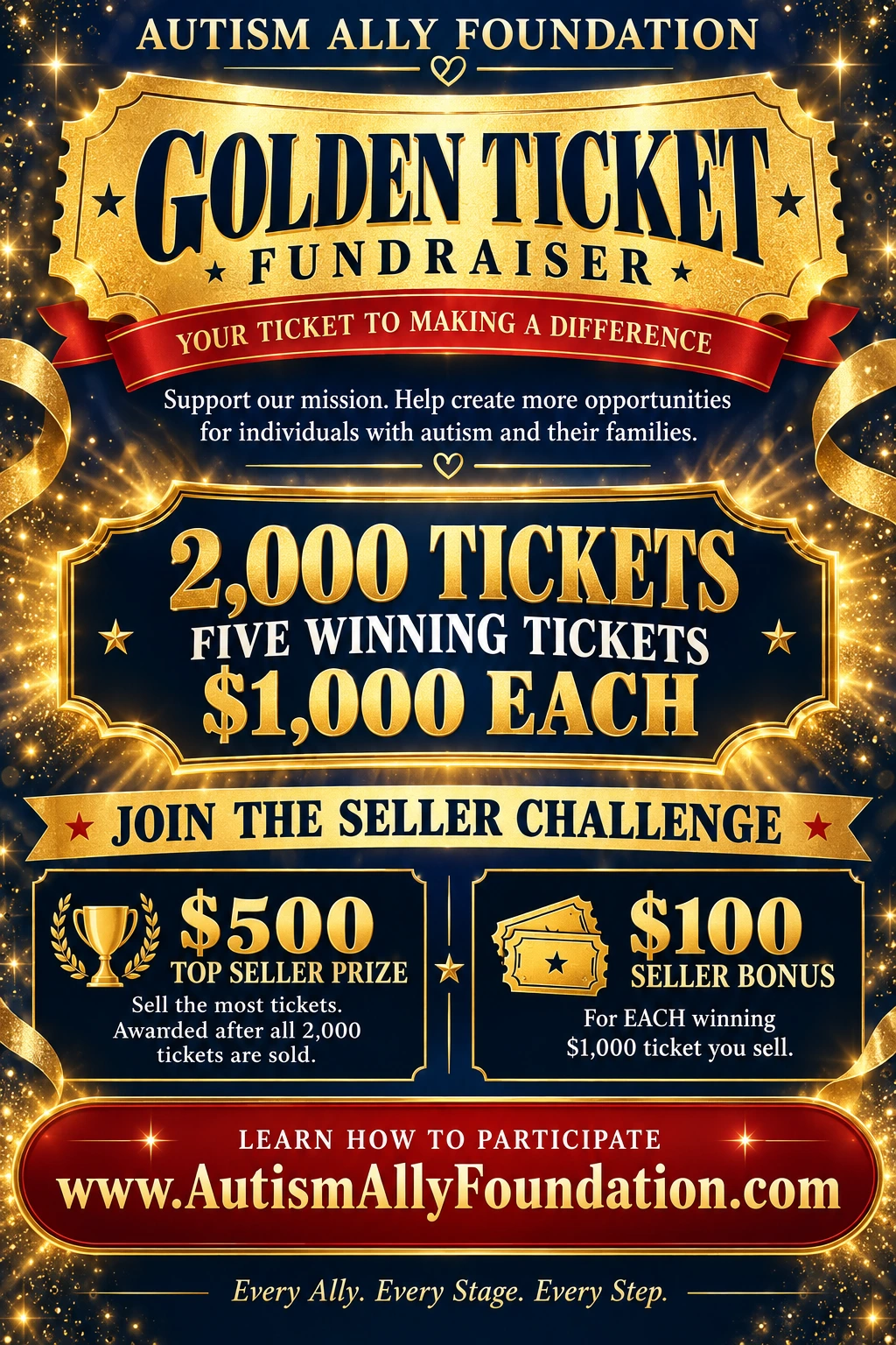 Golden Ticket Fundraiser